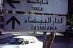 Strassenschild 'Richtung Casablanca' (19KB)